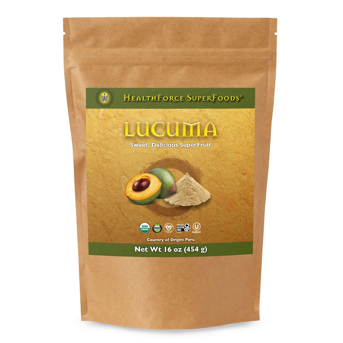 Lucuma Fruit – 16 Oz Powder